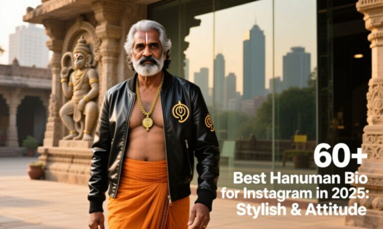 60+ Best Hanuman Bio for Instagram in 2025 Stylish & Attitude