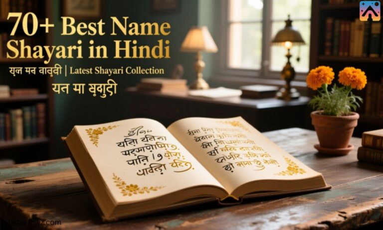 70+ Best Name Shayari in Hindi नाम पर शायरी Latest Shayari Collection