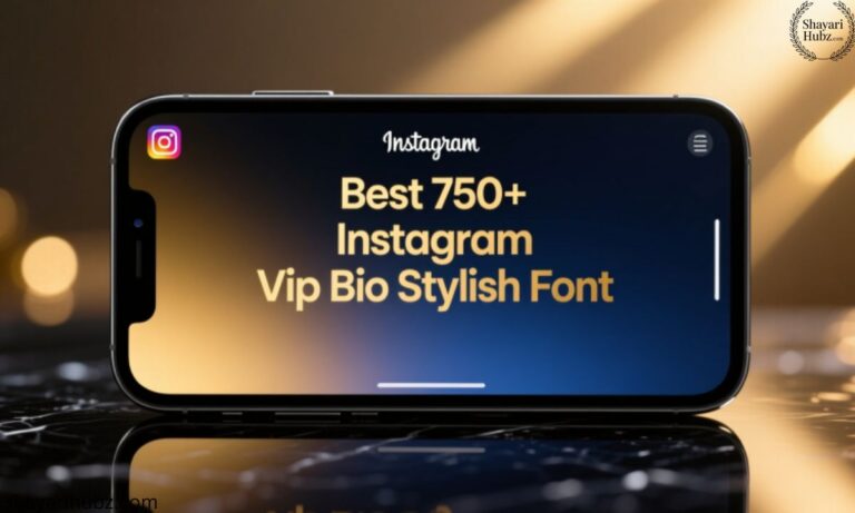 Best 750+ Instagram Vip Bio Stylish Font