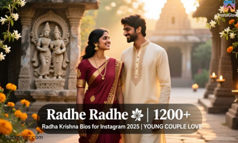 [1200+] Radha Krishna Bio For Instagram , Radhe Radhe Instagram Bio (2025)