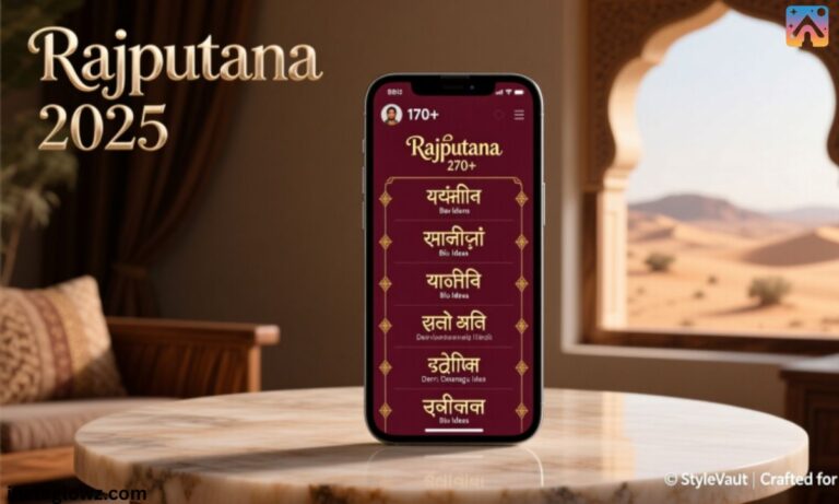 170+ Stylish Rajputana Instagram Bio Ideas for 2025