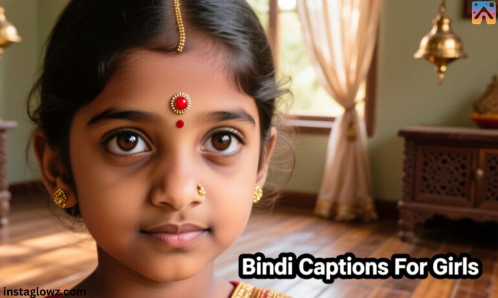 Bindi captions for girls