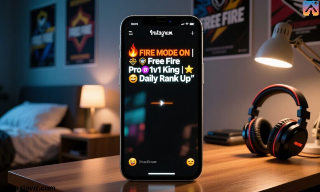 Free fire instagram bio with emoji