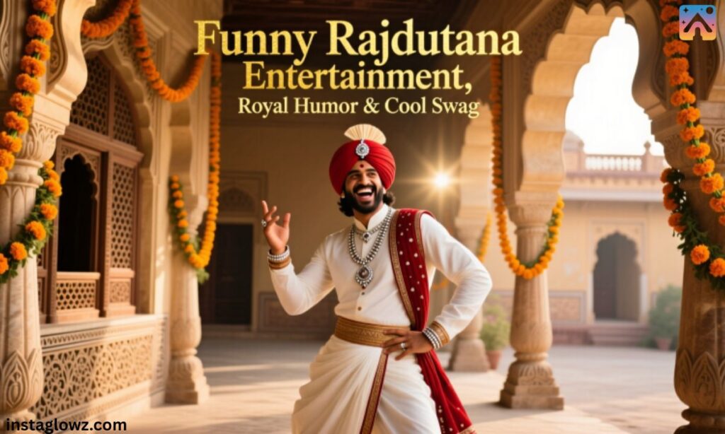 Funny Rajputana Entertainment, Royal Humor & Cool Swag Instagram Bio