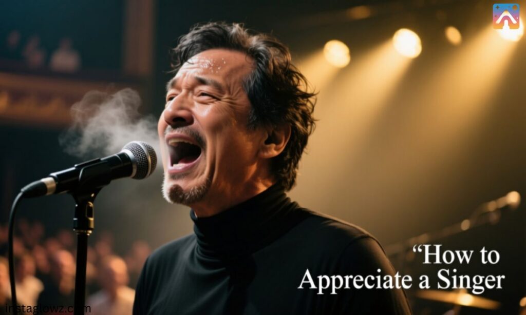 How to Appreciate a Singerย