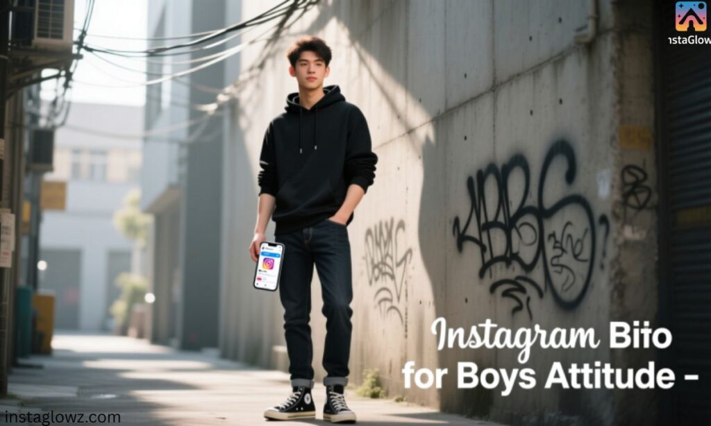Instagram Bio for Boys Attitude