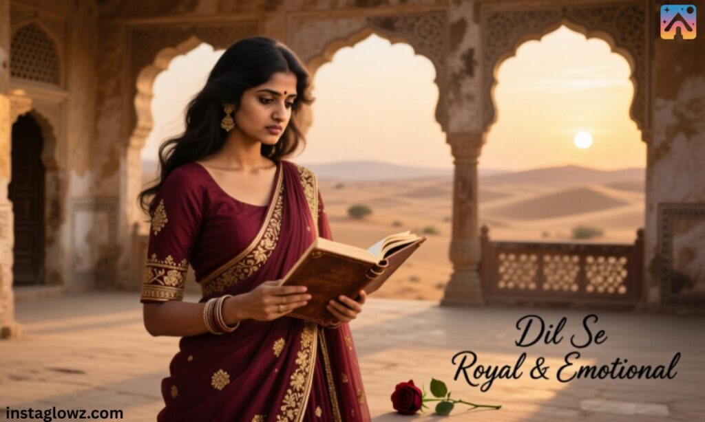 Rajputana Love, Dil Se Royal & Emotional Instagram Bio