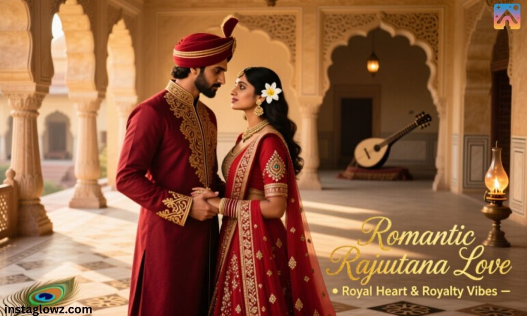 Romantic Rajputana Love, Royal Heart & Royalty Vibes Instagram Bio