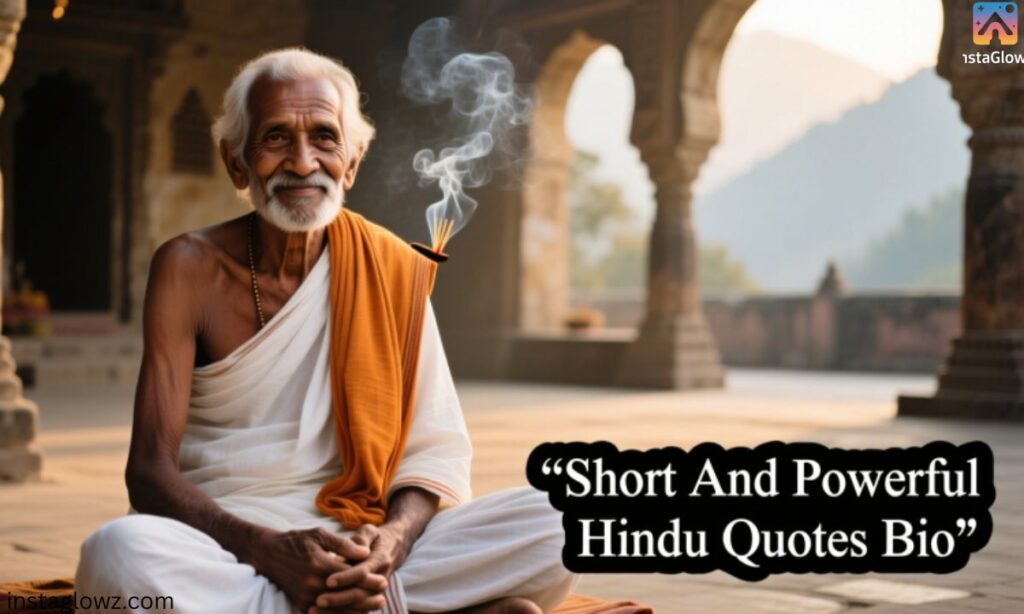 Short And Powerful Hindu Quotes Bio