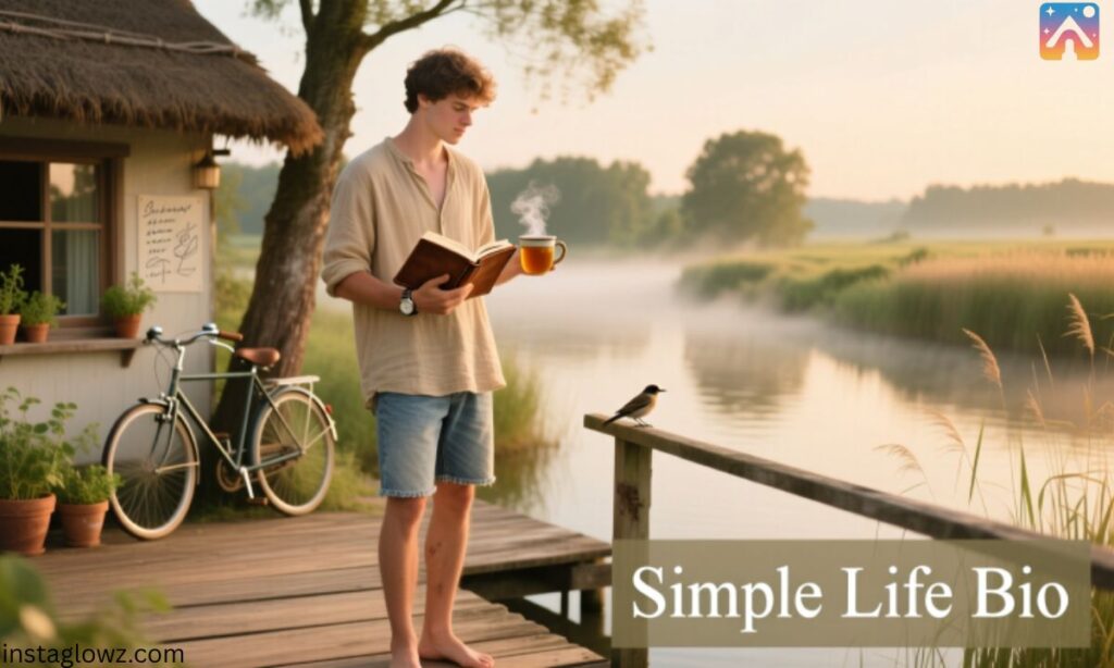 Simple Life Bio for Instagram for Boy