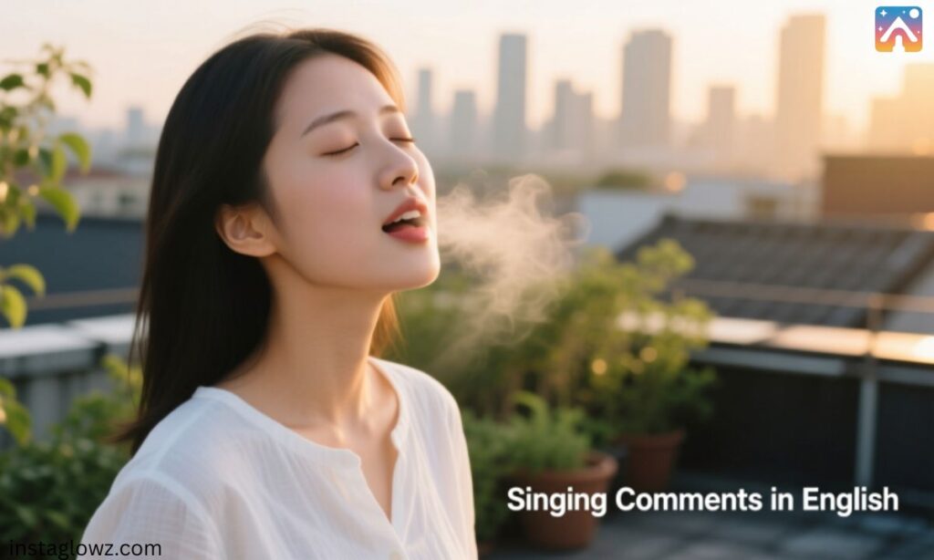 Singing Comments in English 