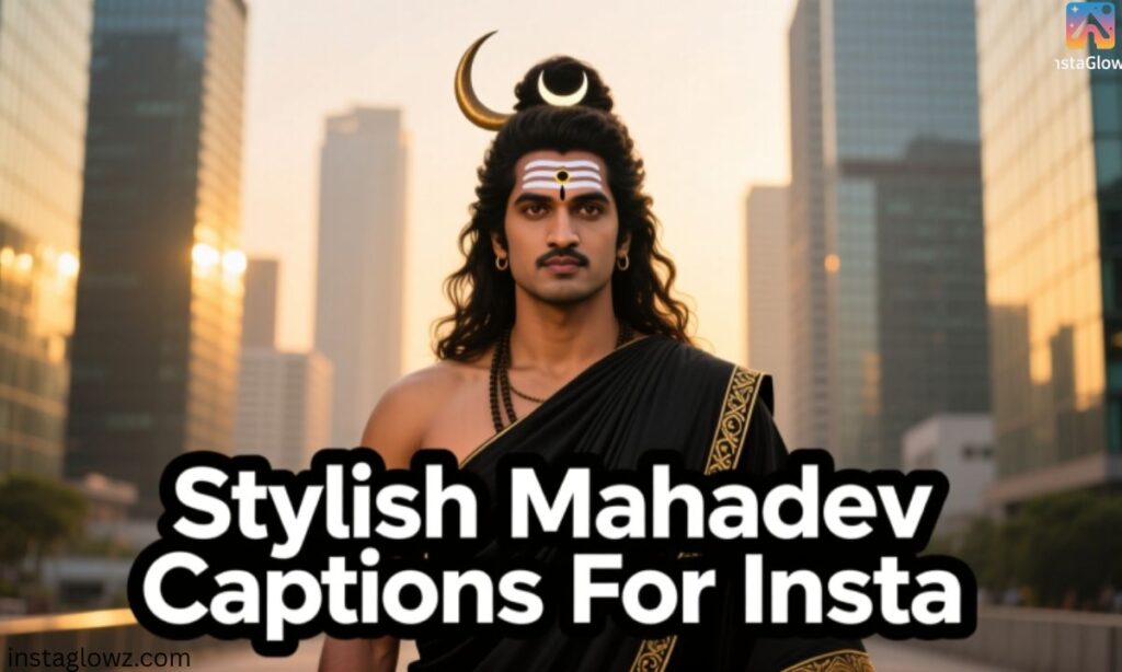 Stylish Mahadev Captions For Insta
