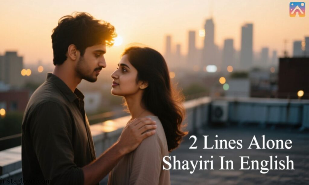 2 Lines Alone Shayari In English