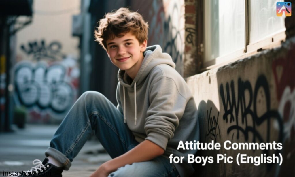 Attitude Comments for Boys Pic (English)