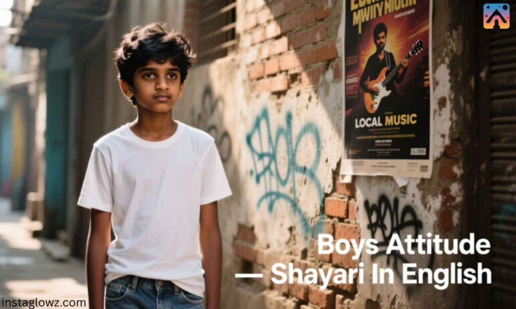 Boys Attitude Shayari In English