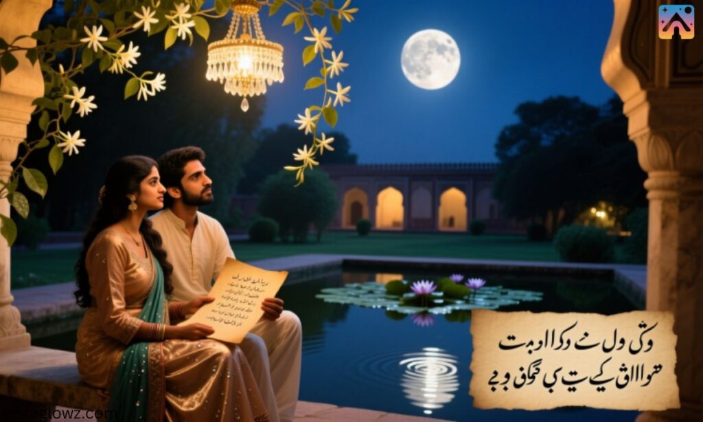 Romantic Moon Shayari