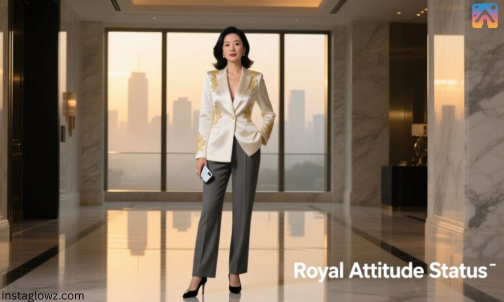 Royal Attitude Status in English