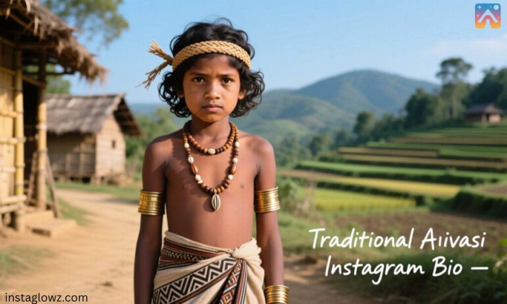 Traditional Adivasi Instagram Bio