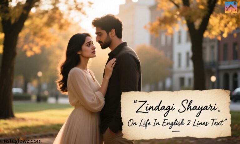 Zindagi Shayari On Life In English 2 Lines Text