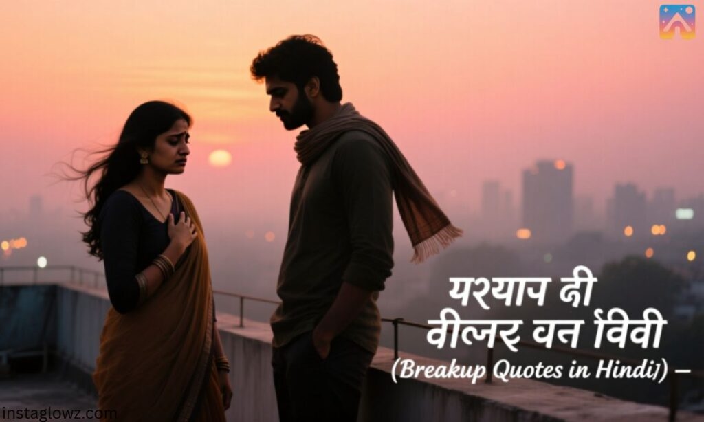 ब्रेकअप कोट्स इन हिंदी (Breakup Quotes in Hindi)